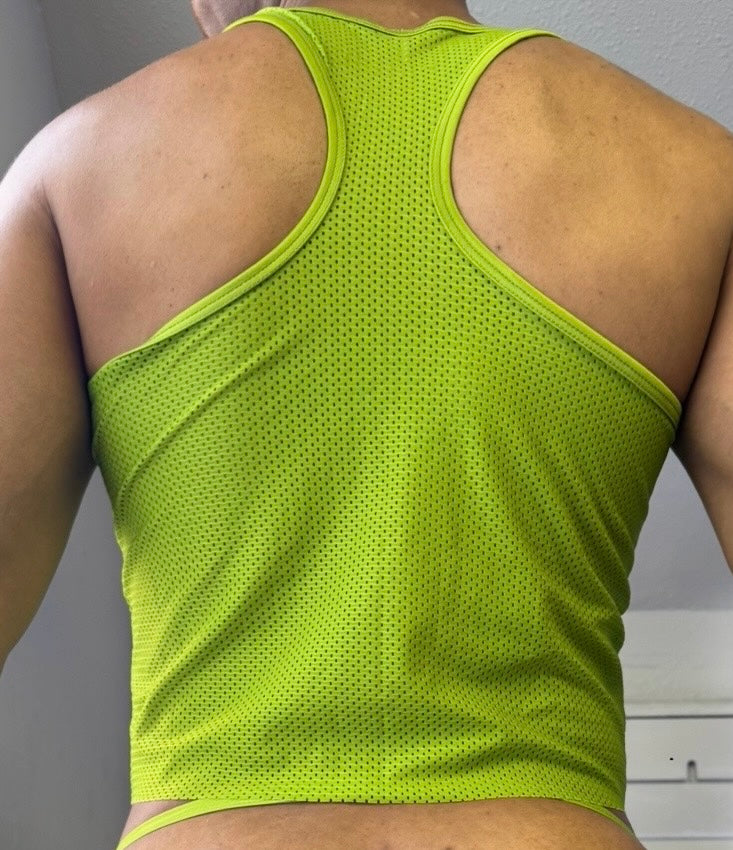 2025 Peruvian Green Tank Crop Top