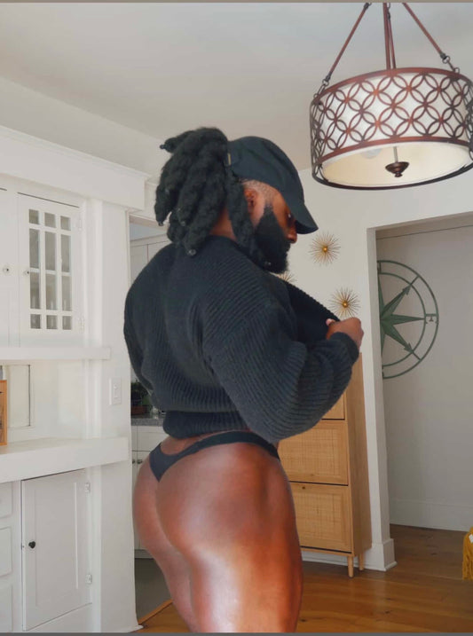 🖤 Noir Temptation – Black Thong