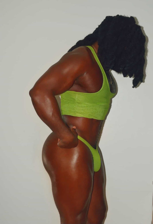 2025 Peruvian Green Tank Crop Top