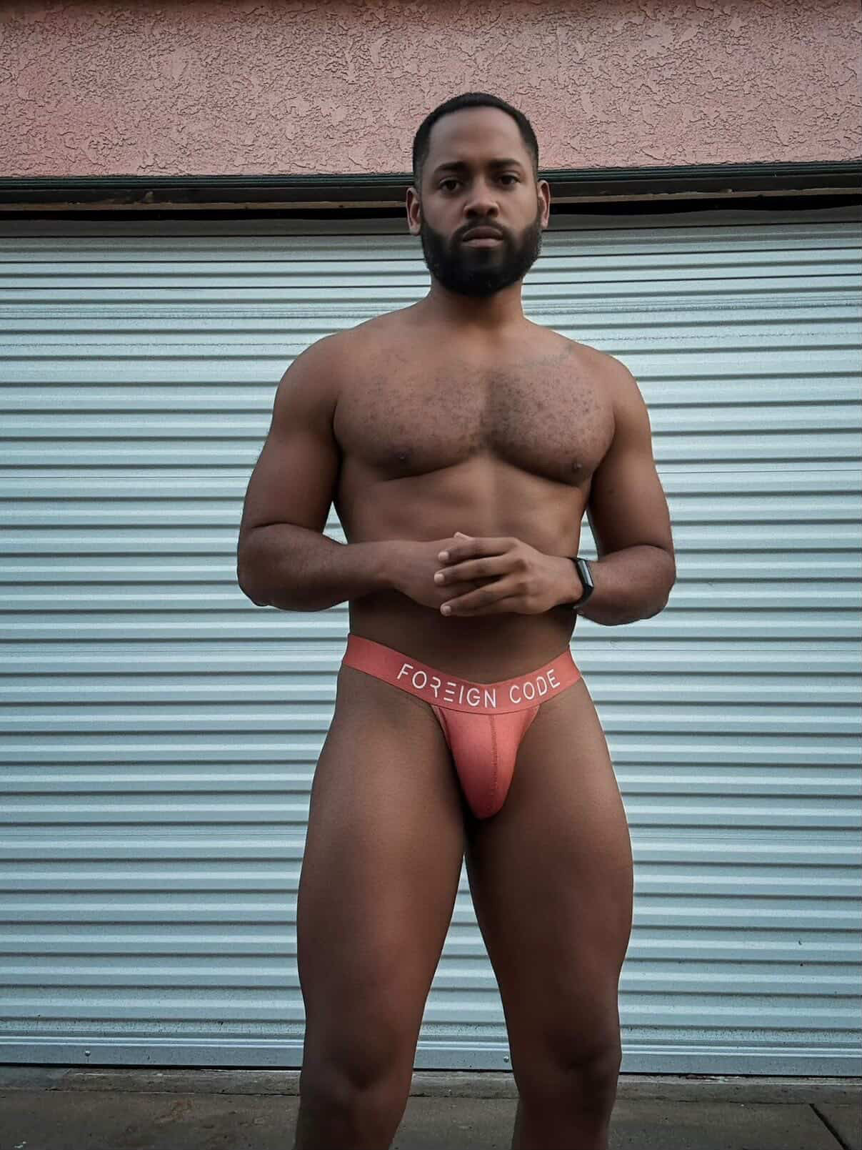 St. Thomas cranberry Jock strap